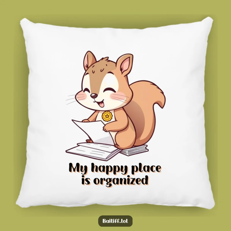 Funny Giggling Squirrel Pillow - Comfy and Hilarious Accent for Any Room